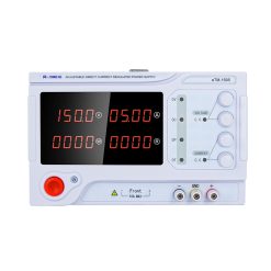 eTM-15010, 4-Kob High Power 0-150V 0-10A Adjustable DC Bench Power Supply with 4-Digits LED Display, Coarse and Fine Adjustments, Low Noise Cooling Fan