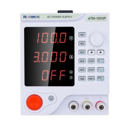 eTM-1003P, 100V 3A Programmable DC Power Supply Variable with 4-Digital LED Display, Output Enable/Disable Button, OVP/OCP Protection
