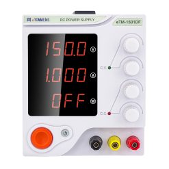 eTM-1501DF, Linear DC Bench Power Supply Variable 150V 1A with 4-Digits LED Power Display, Encoder Adjustment Knob, Output Switch Control