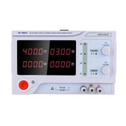 eTM-4003C, 2-Kob High Power 400V 3A DC Bench Power Supply Adjustable with Cooling Fan, OVP/OVP Protection, Encoder Adjustment Knob
