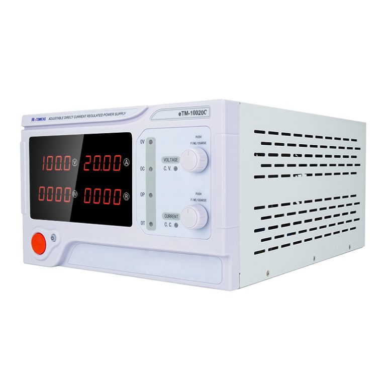 eTM-10020C, 2-Kob 100V 20A High Power Variable DC Benchtop power supply ...