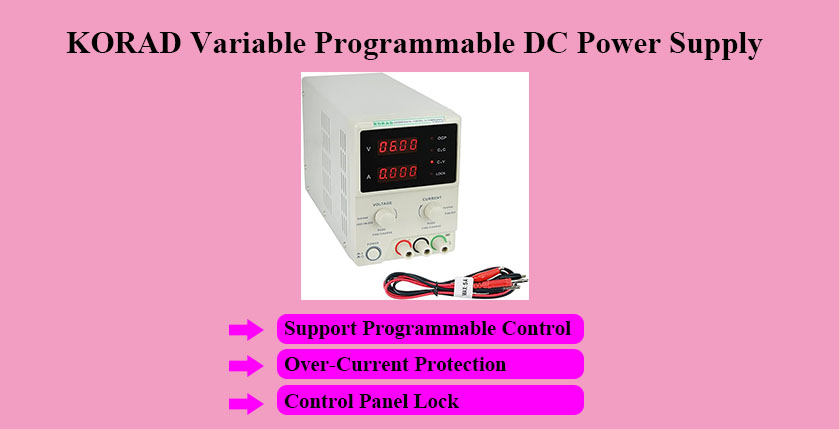KORAD Variable Programmable DC Power Supply
