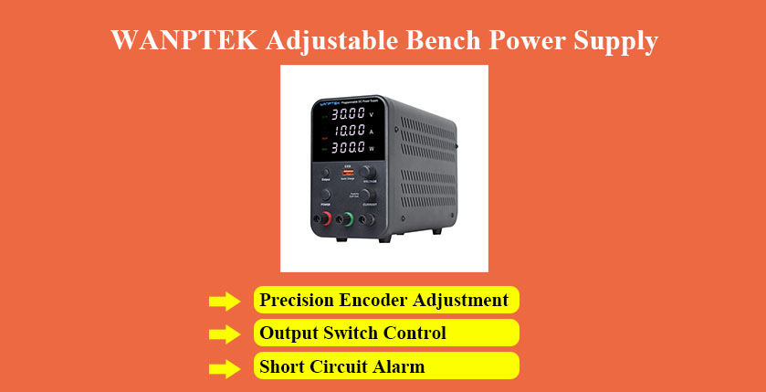 WANPTEK Adjustable Bench Power Supply