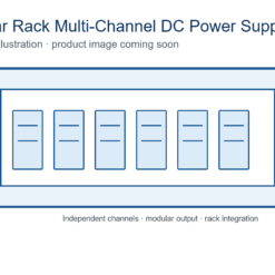eTM-UMM-6 Modular Rack Multi-Channel DC Power Supply System (6-Channel 19-inch)